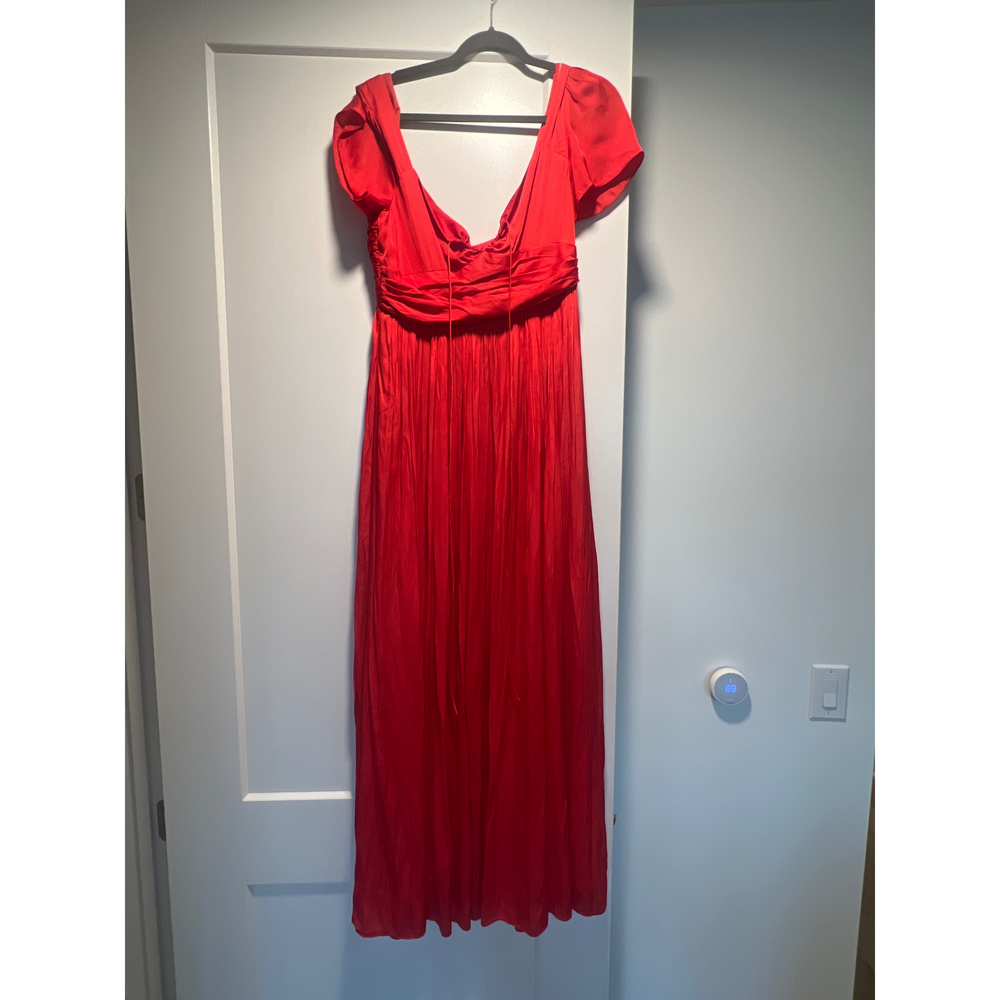J.Crew Stunning silk red dress